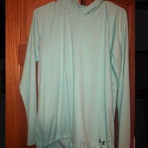 Under Armour blue sweatshirt